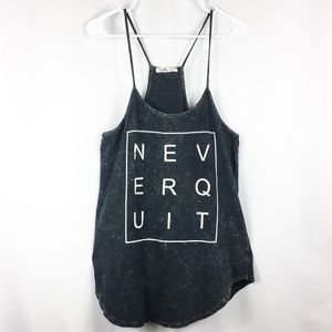 GAGE - NEVER QUIT TANK TOP